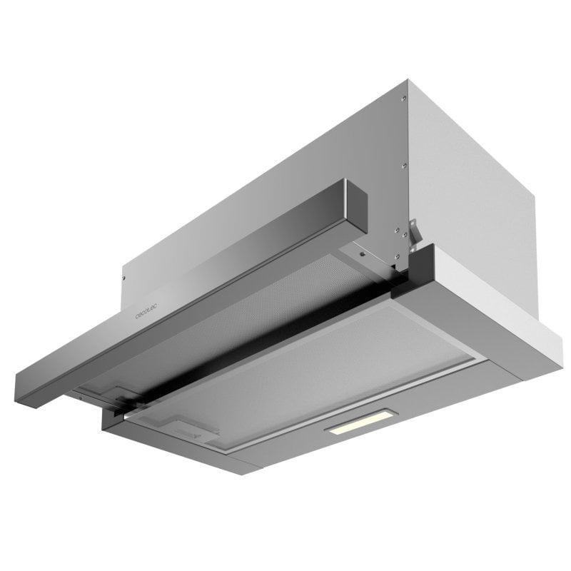 Detalle 2 de Cecotec Bolero Flux TLM 603500 Inox: Campana extractora telescópica de 60 cm en acero inoxidable