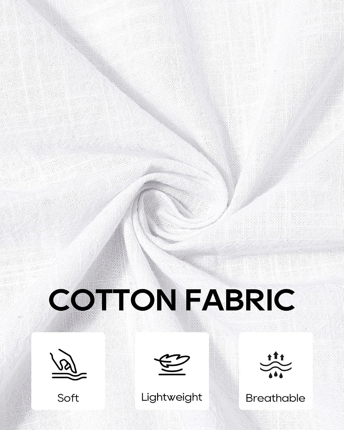 Thumbnail 3 de Alimens & Gentle Men's Cotton Linen Textured Shirt – Long Sleeve Button-Down