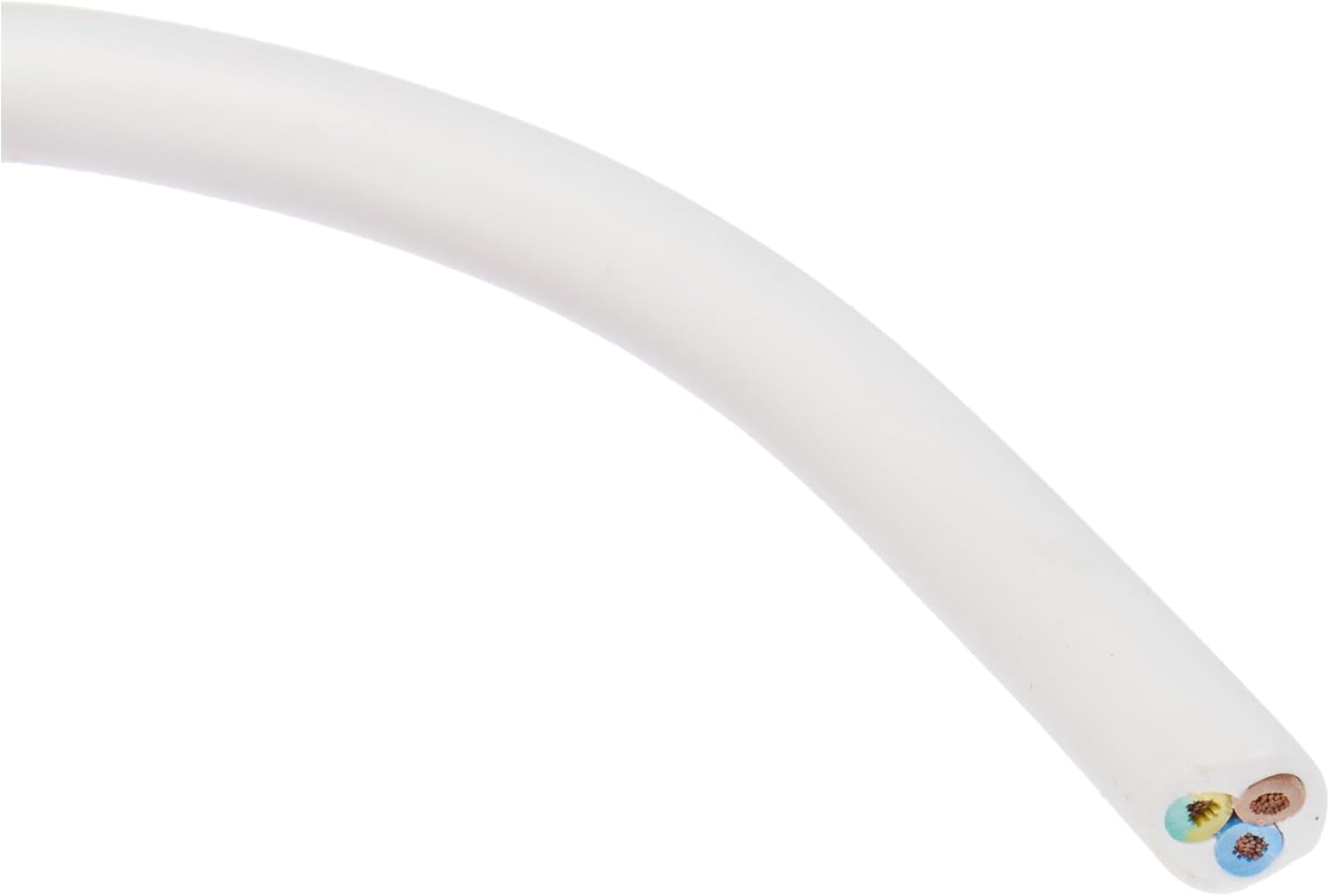Thumbnail 2 de Electraline 11781 Cavo per Prolunghe H05VV-F 3G1.5 mm, 10 mt, Bianco