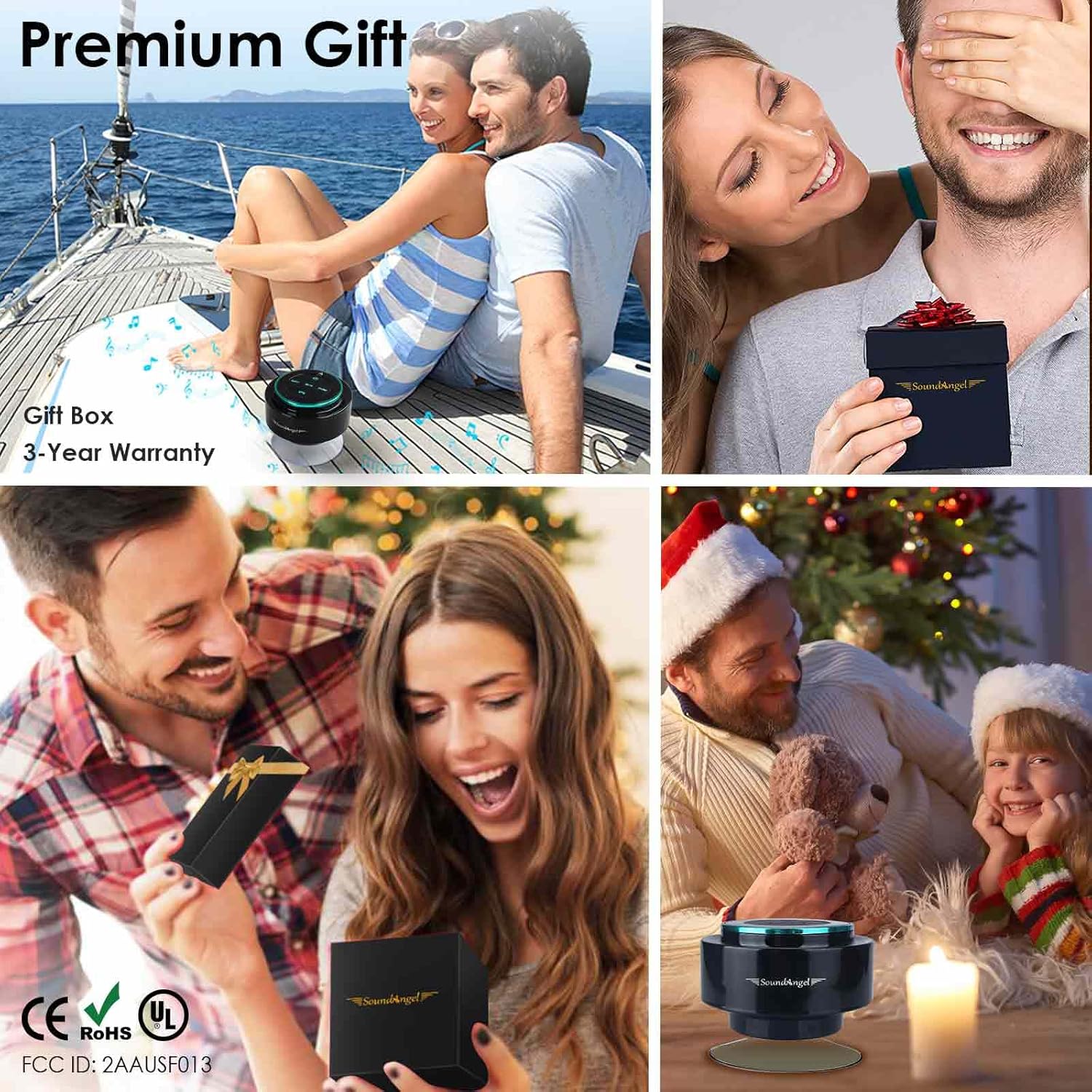 Thumbnail 3 de Xleader Pro Shower Speaker (Upgraded) – IPX7 Waterproof Bluetooth Speaker with 8W Sound and 15H Playtime