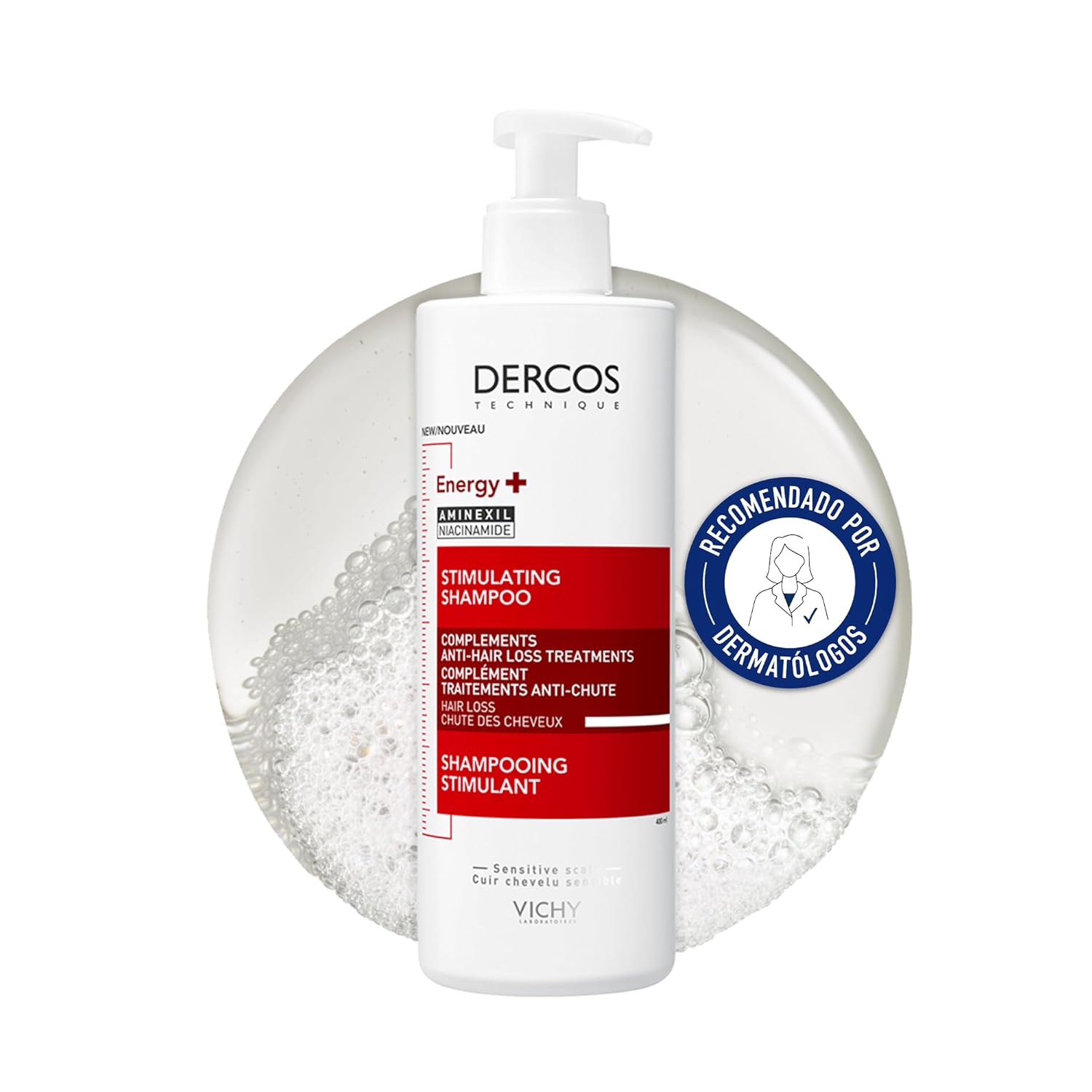 Detalle de Vichy Dercos Champú Anticaída 400 ml