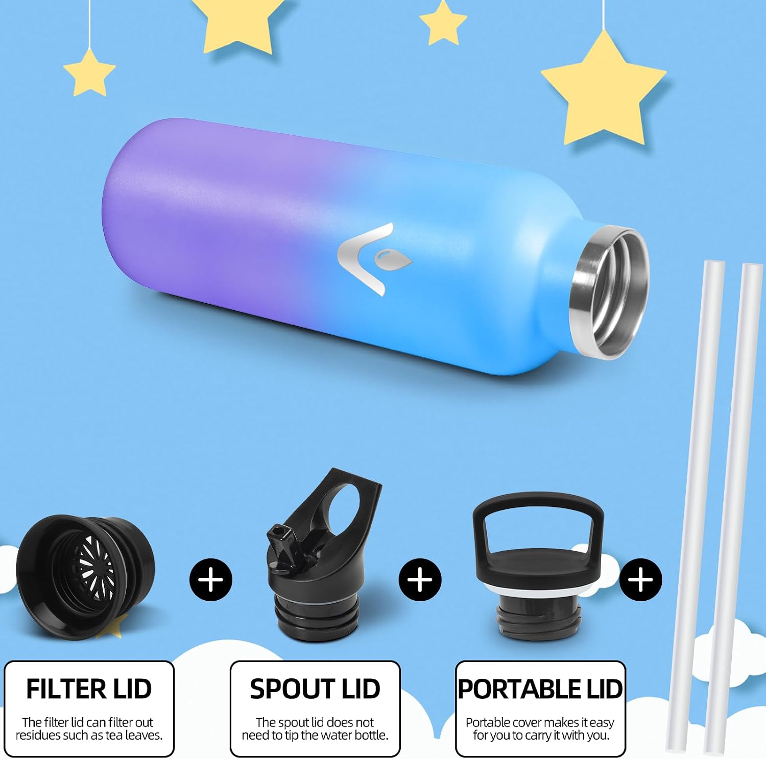 Detalle 1 de Motswedi Borraccia Termica Bambini 500ml