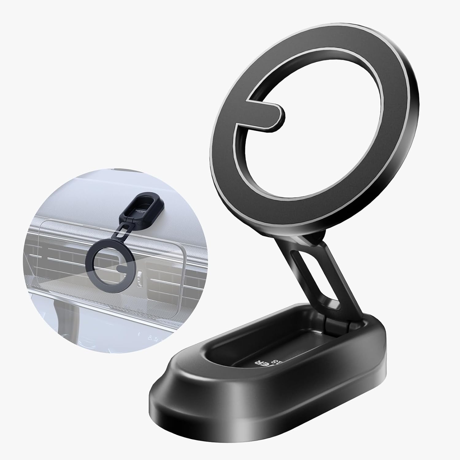 Detalle de NEEWER PA118 Support magnétique MagSafe voiture