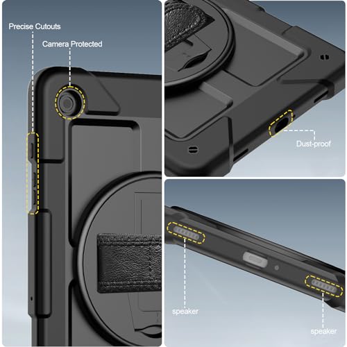 Thumbnail 6 de SINSO Galaxy Tab A9 Plus Case 11 Inch 2023 (SM-X210/X216/X218N) – Shockproof with 360° Stand