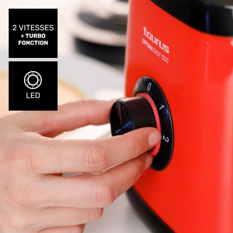 Thumbnail 2 de Batidora de Vaso Taurus Optima Easy 1500: potencia y practicidad para tus batidos