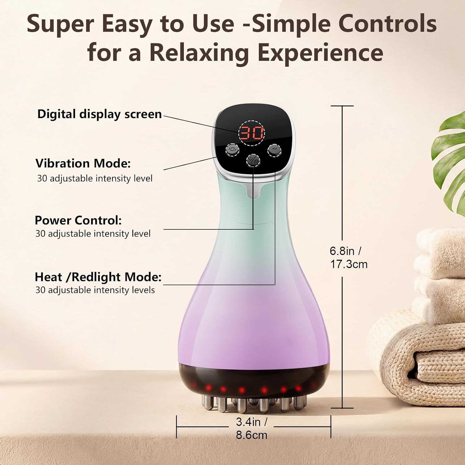 Thumbnail 4 de Lymphatic Drainage Massager & Anti Cellulite Tool: 4-in-1 Body Sculpting Machine