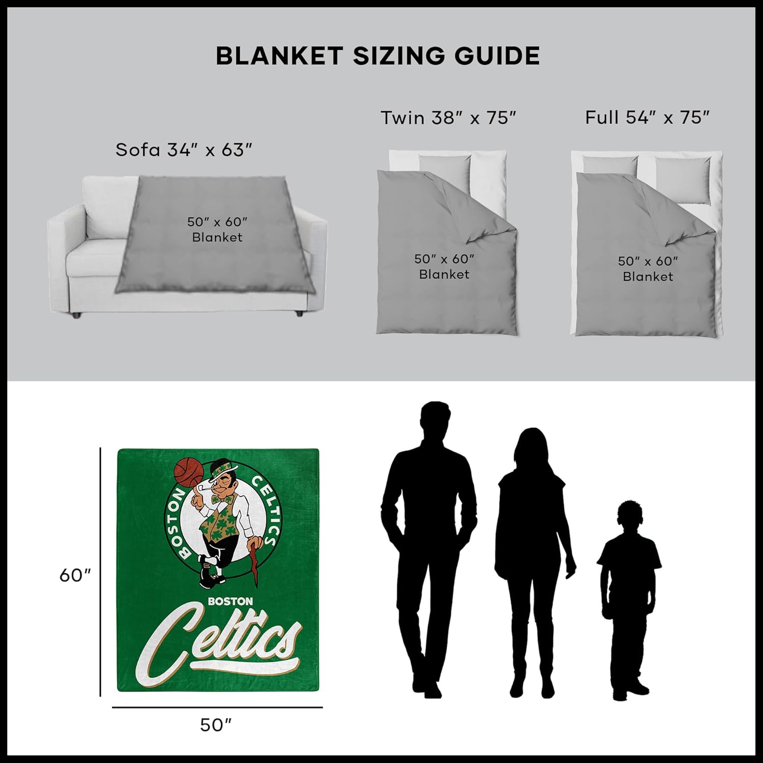 Thumbnail 3 de NorthwestFleece Throw Blanket (50" x 60")