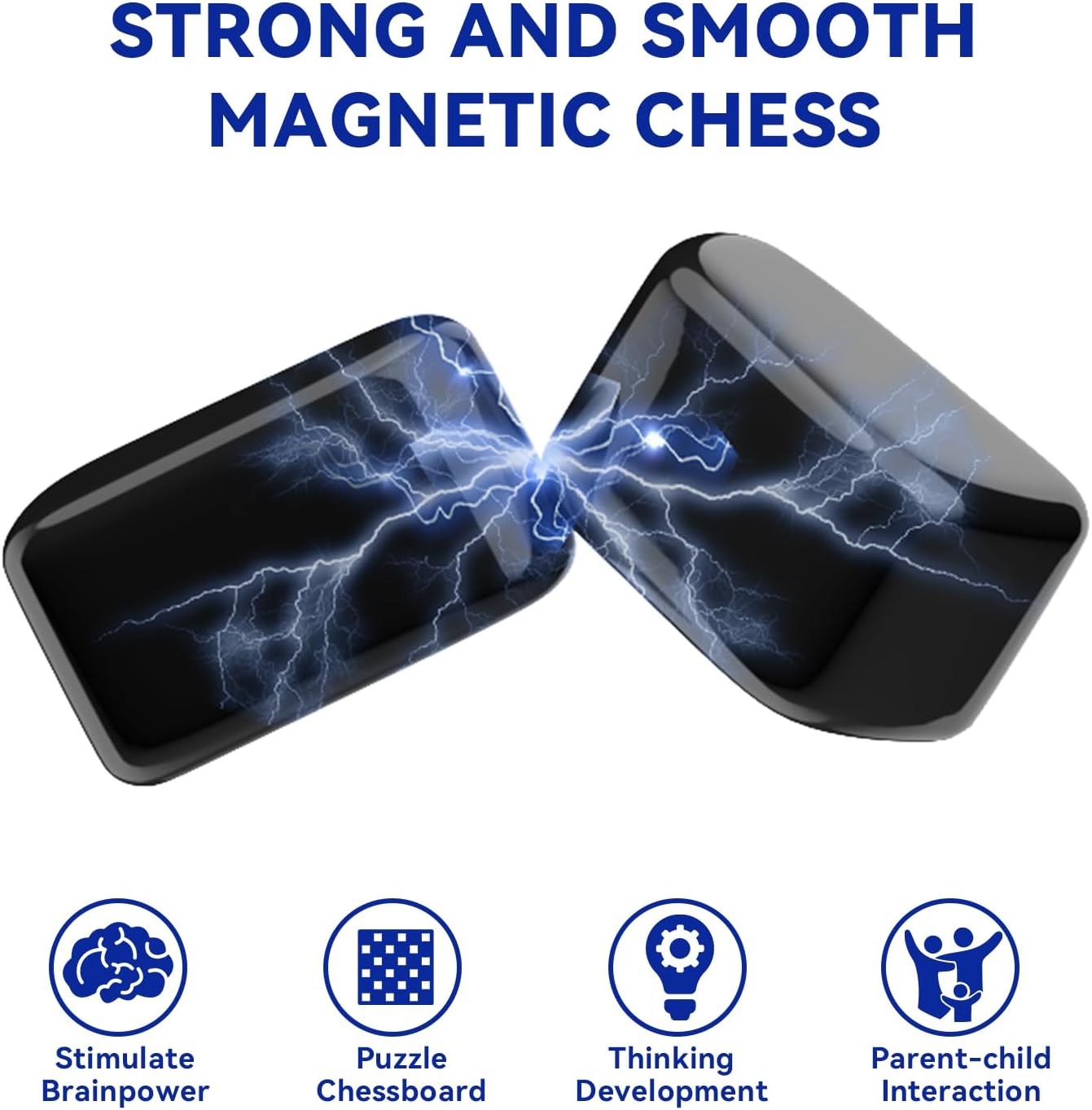 Thumbnail 5 de Generisch Magnetspiel Magnetisches Schach 24B ♟