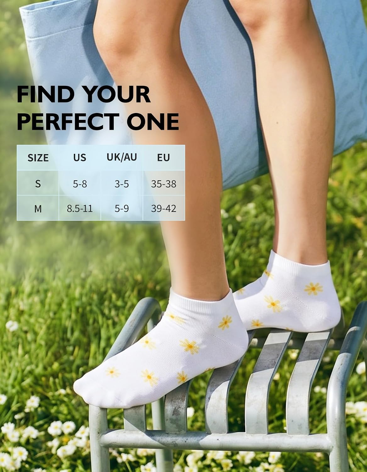 Thumbnail 5 de CLOSEMATE Women’s Daisy Ankle Socks Gift Box, 3/6 Pairs, Cotton