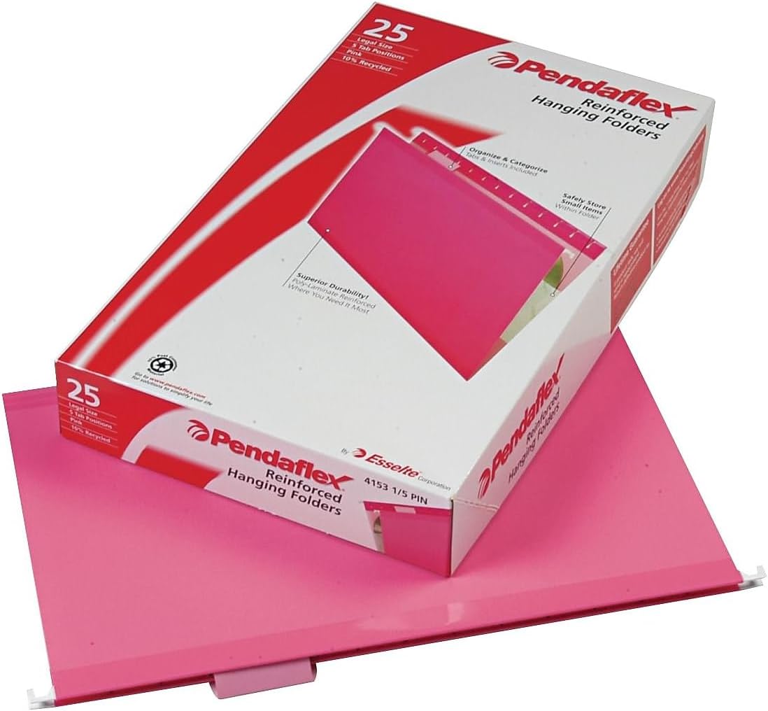 Detalle 1 de Pendaflex Legal-Size Hanging File Folders