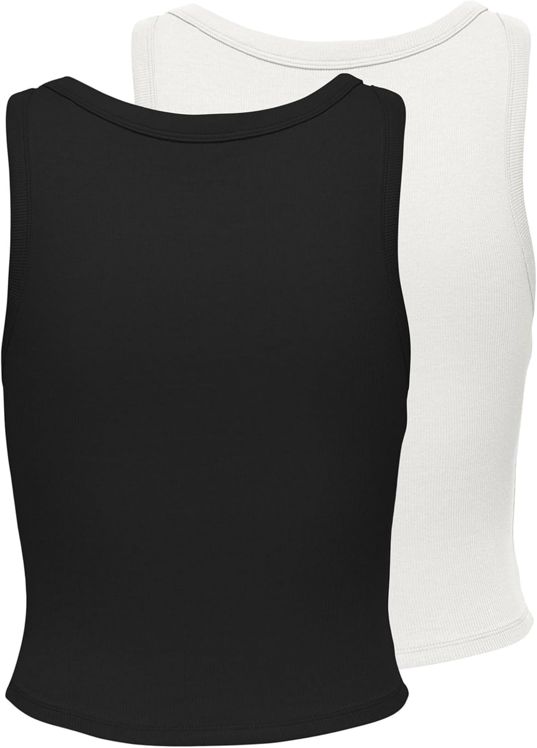 Thumbnail 2 de ONLY Onleasy S/L Tank Top Jrs 2 Pack – Canottiera senza maniche per ragazze Adolescenti (Pacco da 2)