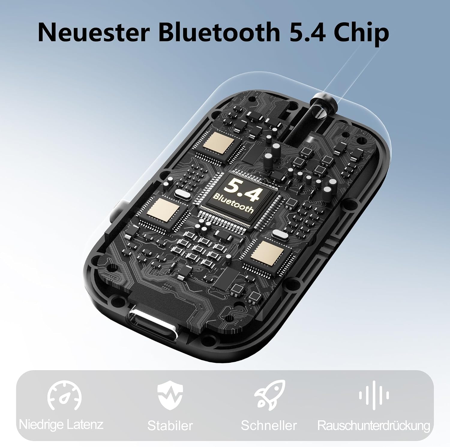 Detalle 2 de SOARUN 2-in-1 Bluetooth Adapter 24 h