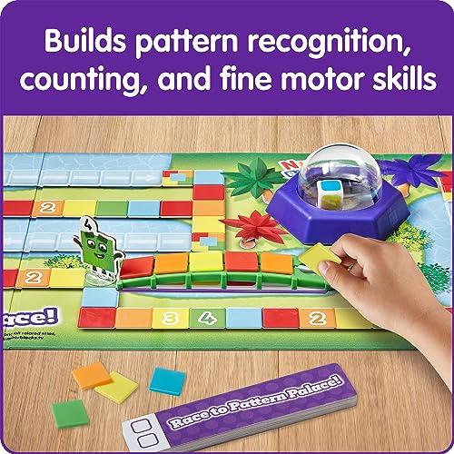 Thumbnail 2 de Learning Resources Numberblocks Race to Pattern Palace Maths Game (Ages 3+)