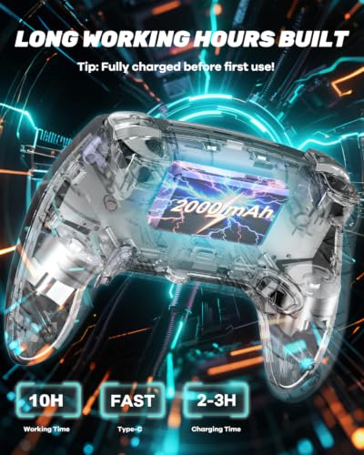 Detalle 2 de MYSTILUCK Controller Wireless per PS5/PC/MAC/Steam Deck