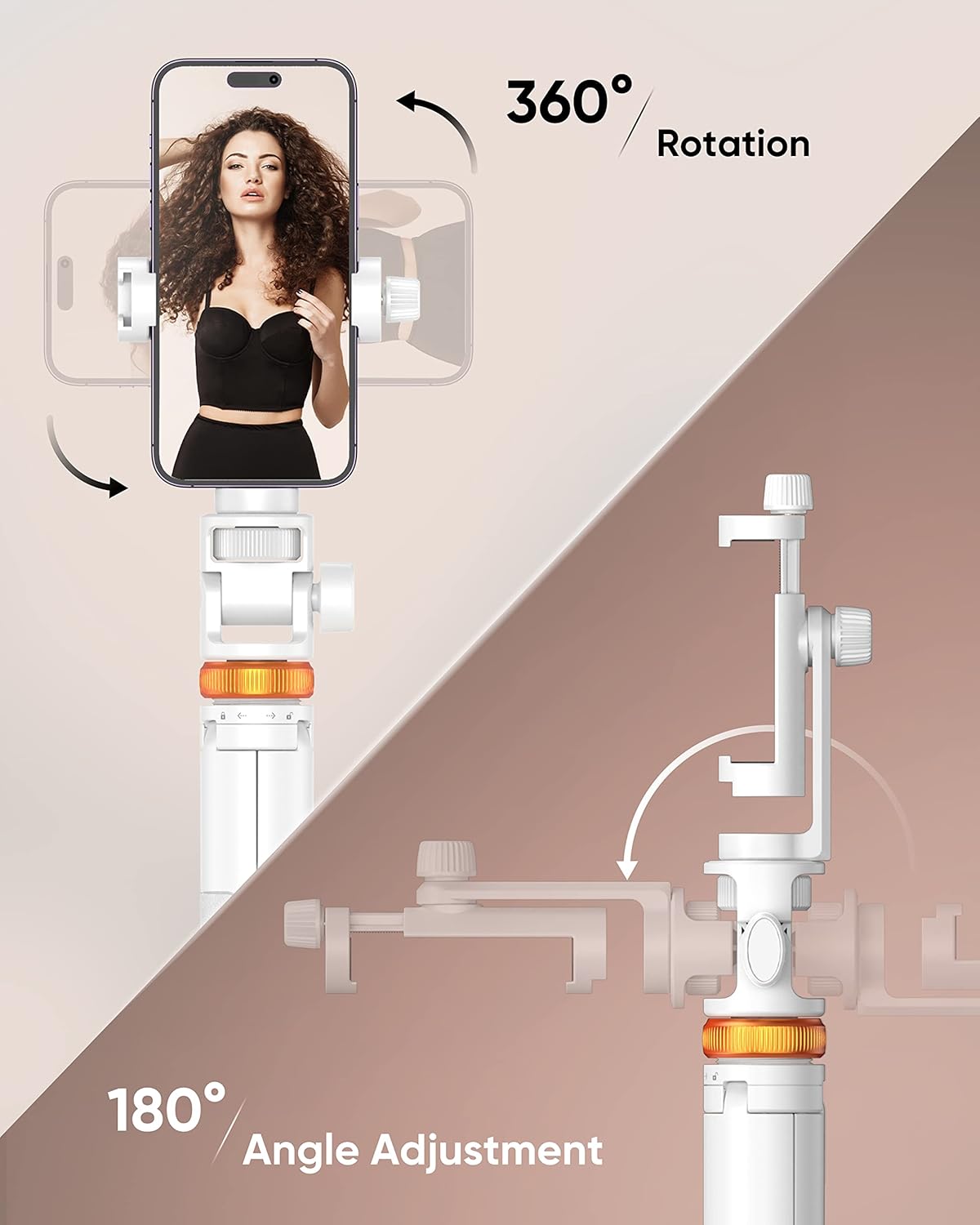 Thumbnail 5 de 62" Phone Tripod Stand 62in extendable