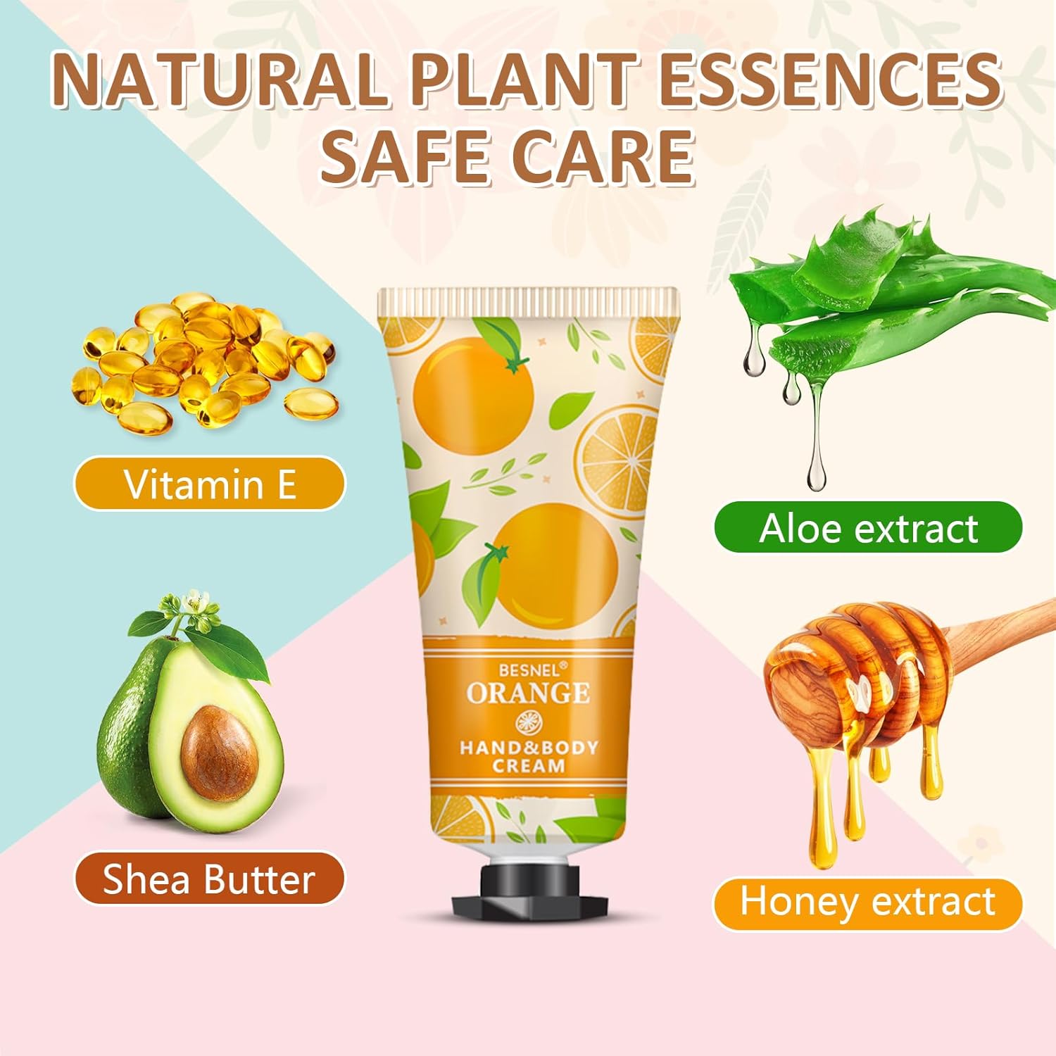 Thumbnail 1 de 24-Pack Natural Hand Cream Gift Set for Women (Mini Travel Size)