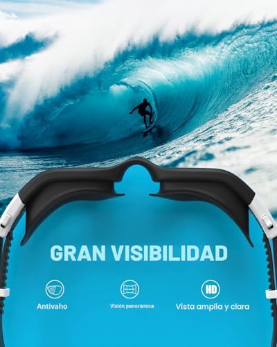 Thumbnail 2 de Gafas de natación ZIONOR G1SE: protección UV, antivaho y ajuste cómodo para todos