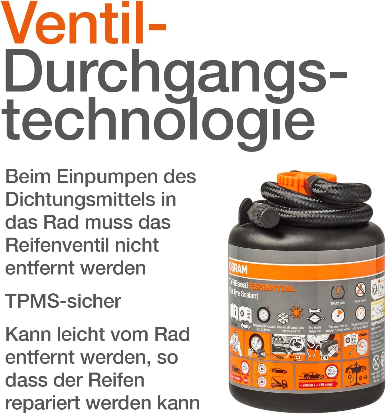 Thumbnail 5 de Osram TYREseal KIT Essential 450 ml