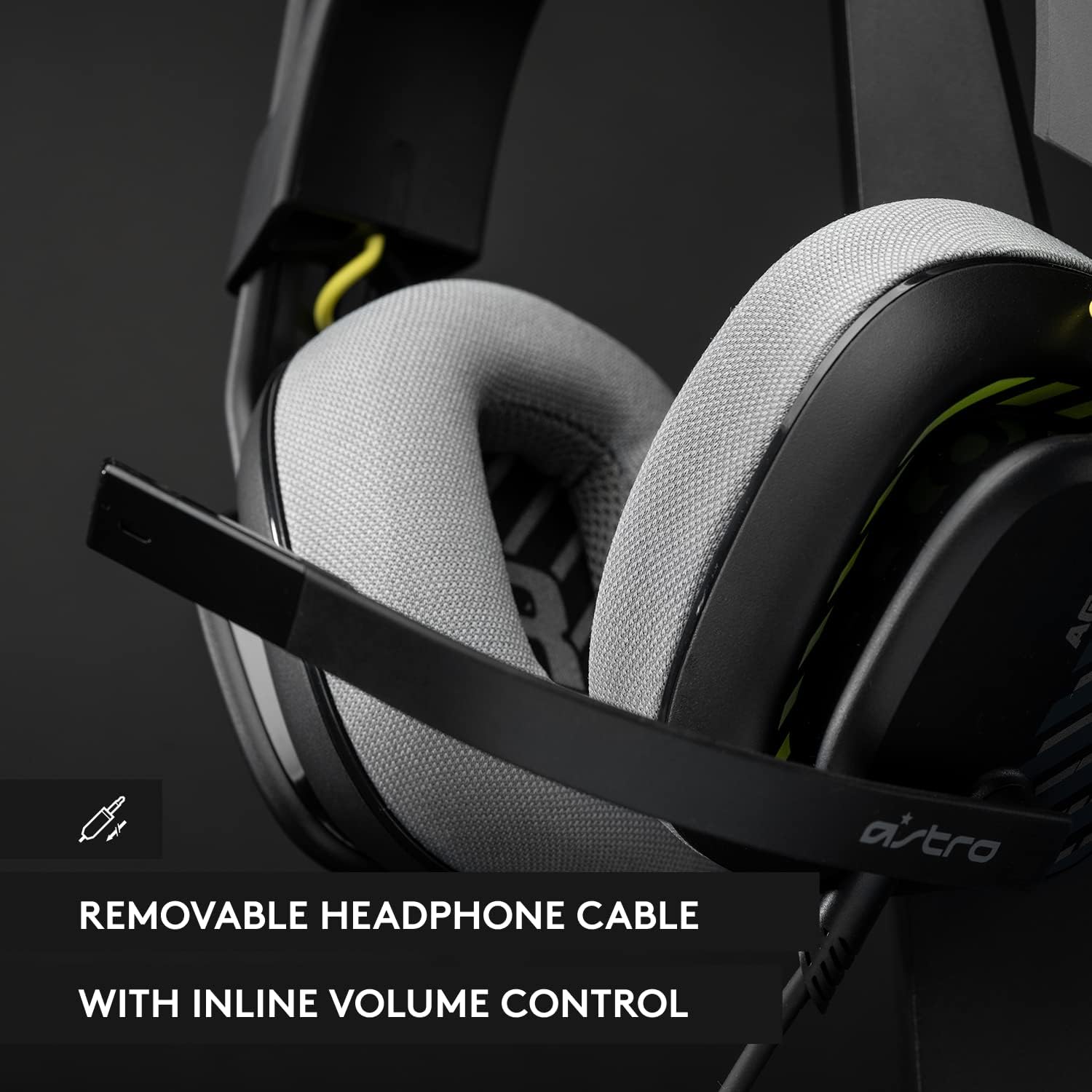 Detalle 1 de ASTRO Gaming A10 Gen 2 Wired Gaming Headset, Black/PS Edition, Flip-to-Mute Mic