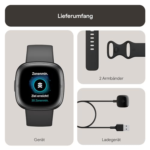 Thumbnail 8 de Fitbit Sense 2: Smartwatch mit EKG, Stressmanagement und GPS