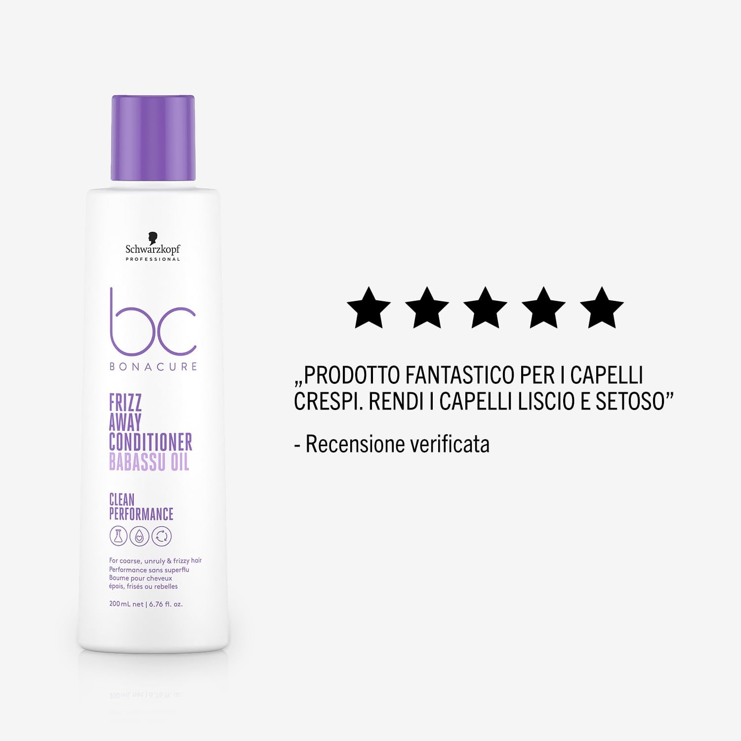 Thumbnail 5 de Schwarzkopf Professional Bonacure Frizz Away Conditioner: balsamo lisciante e districante anti-crespo (200 ml)
