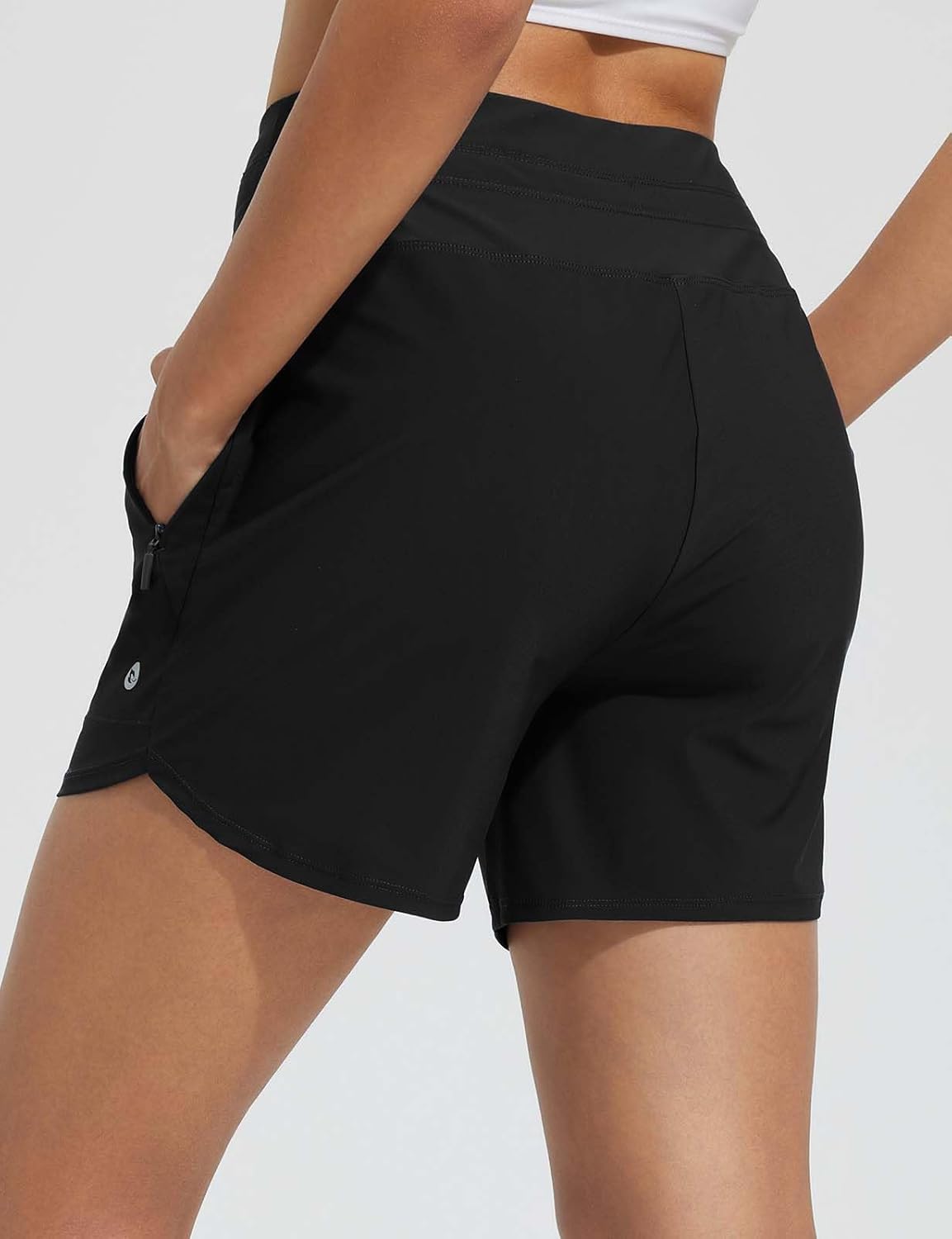 Detalle de baleaf Women Swim Board Shorts 5-inch UPF
