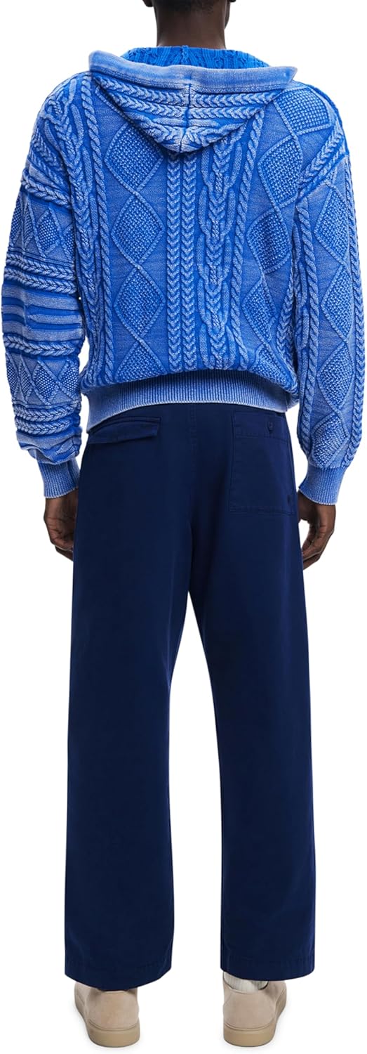 Thumbnail 1 de Desigual Sweatshirt Uomo: stile rilassato e vento casual nella tinta unita