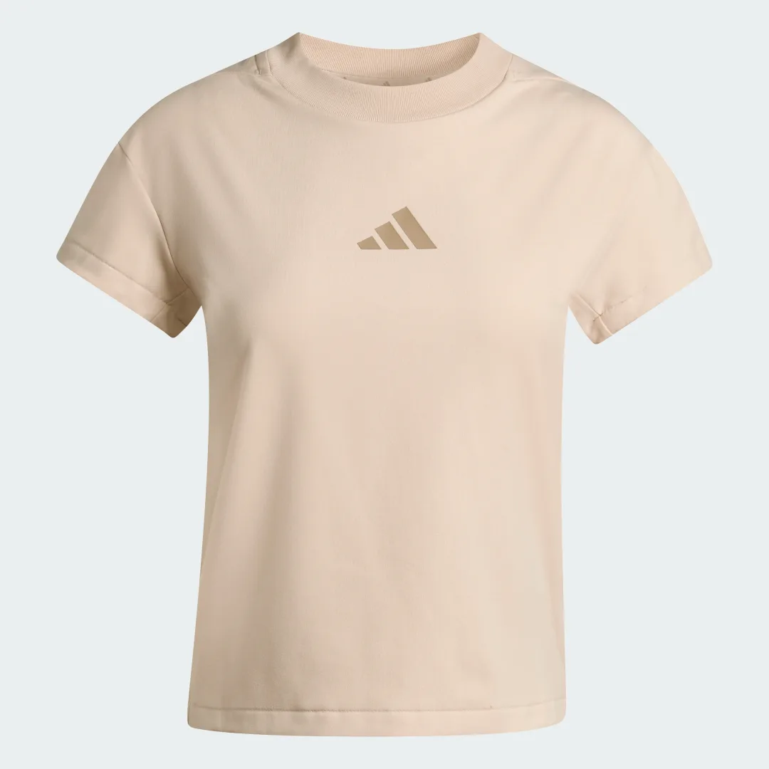 Detalle 2 de Camiseta corta adidas Z.N.E. Beige