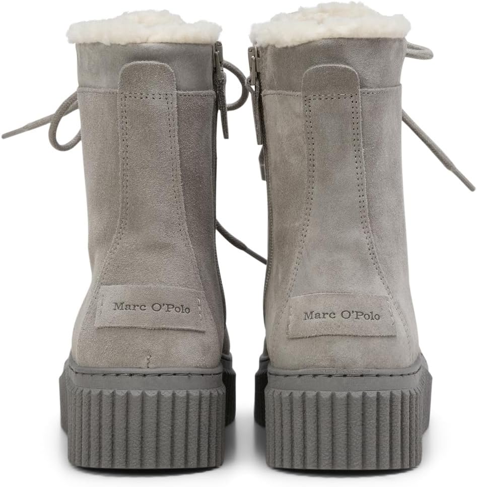 Detalle 2 de Marc O’Polo Damen Bianca N 54b Ankle Boot – Veloursleder mit Memory-Foam-Futter
