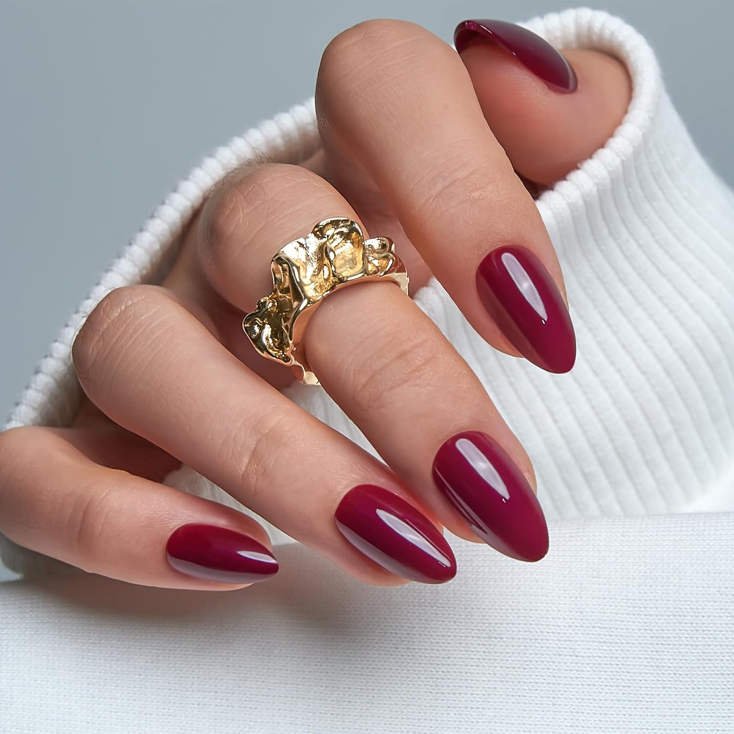 Thumbnail 6 de Curvlife Oval Press On Nails 30-pack ๐
