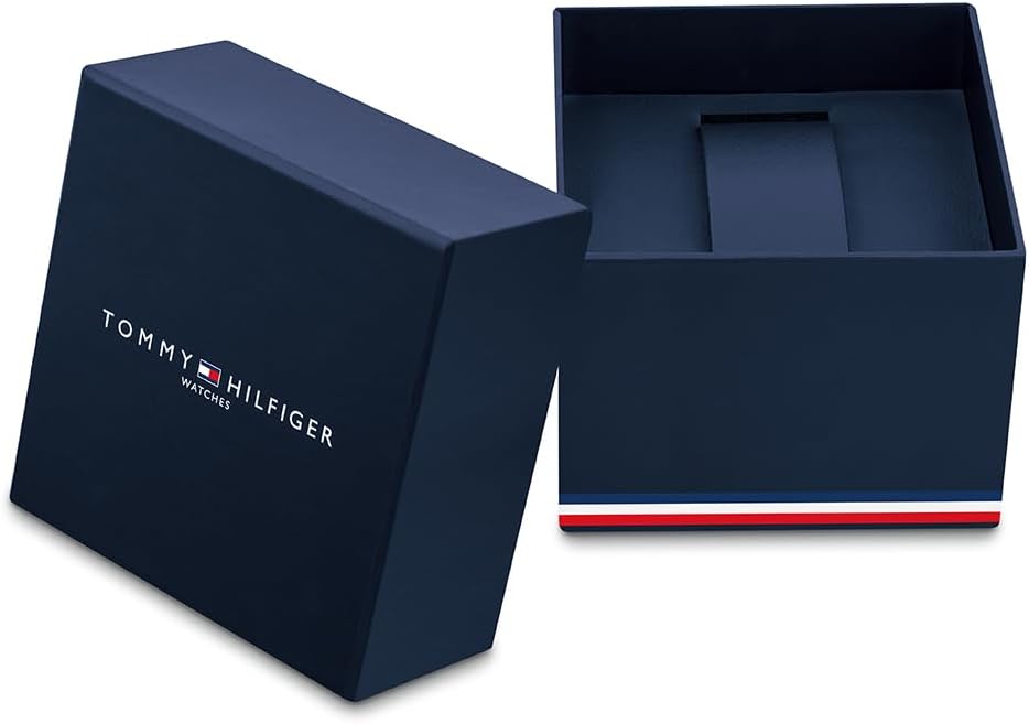 Thumbnail 4 de Tommy Hilfiger Analog Quarzuhr für Damen 1782154 mit marineblauem Silikonarmband