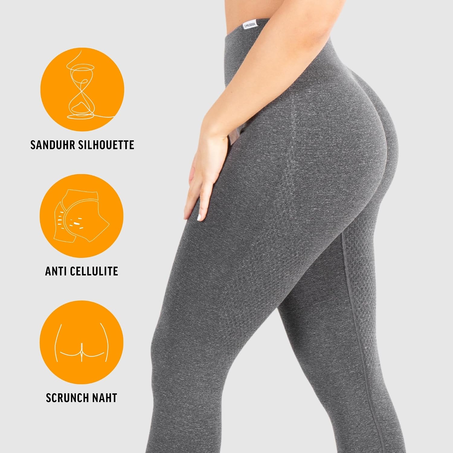 Detalle de SMILODOX Amaze Scrunch Leggings