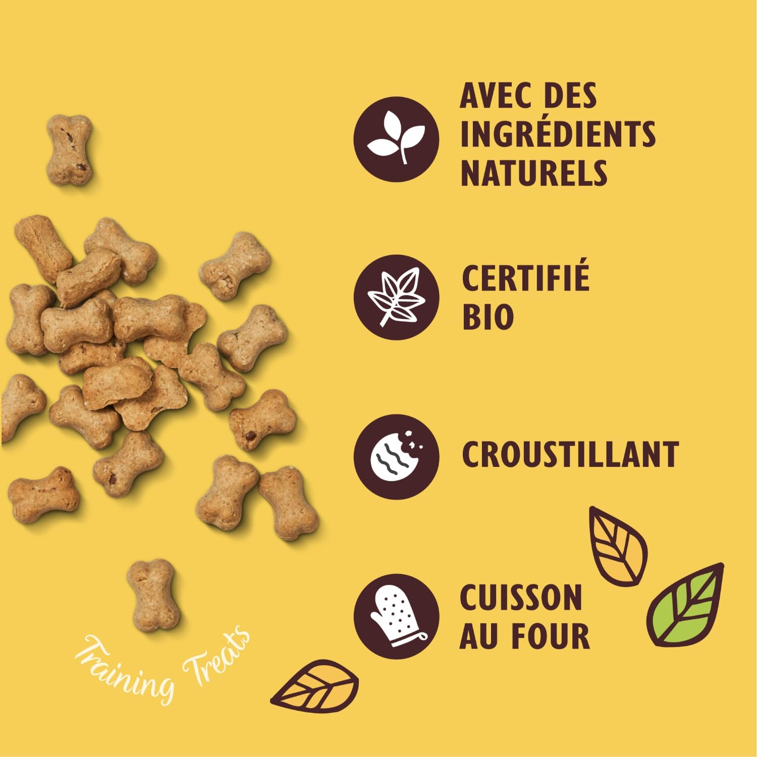 Detalle 2 de Lily's Kitchen Friandises entraînement pomme et fromage 8×80 g