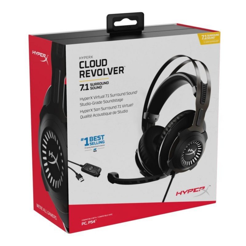 Detalle 2 de HyperX Cloud Revolver Auriculares Gaming 7.1