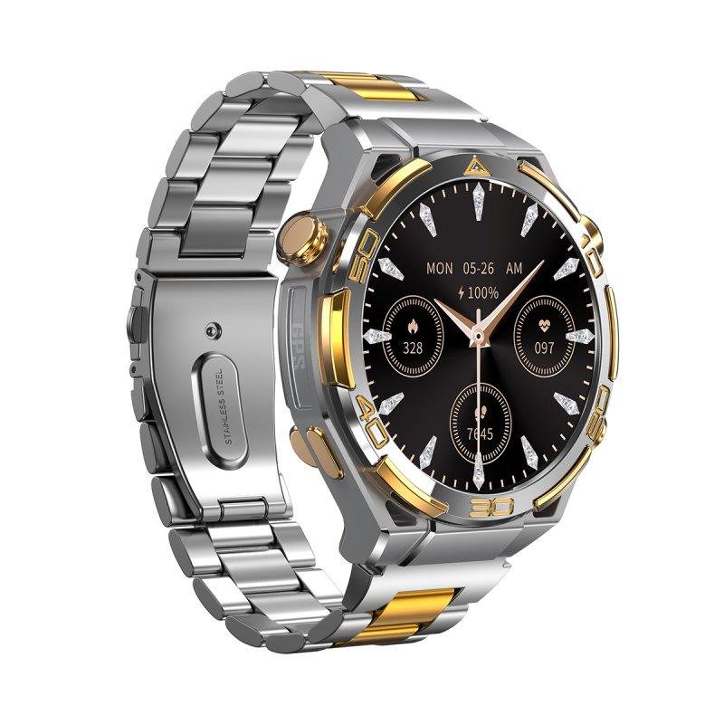 Detalle 2 de Blackview W90 Pro: reloj inteligente resistente con AMOLED, GPS y SpO2 para aventuras al aire libre