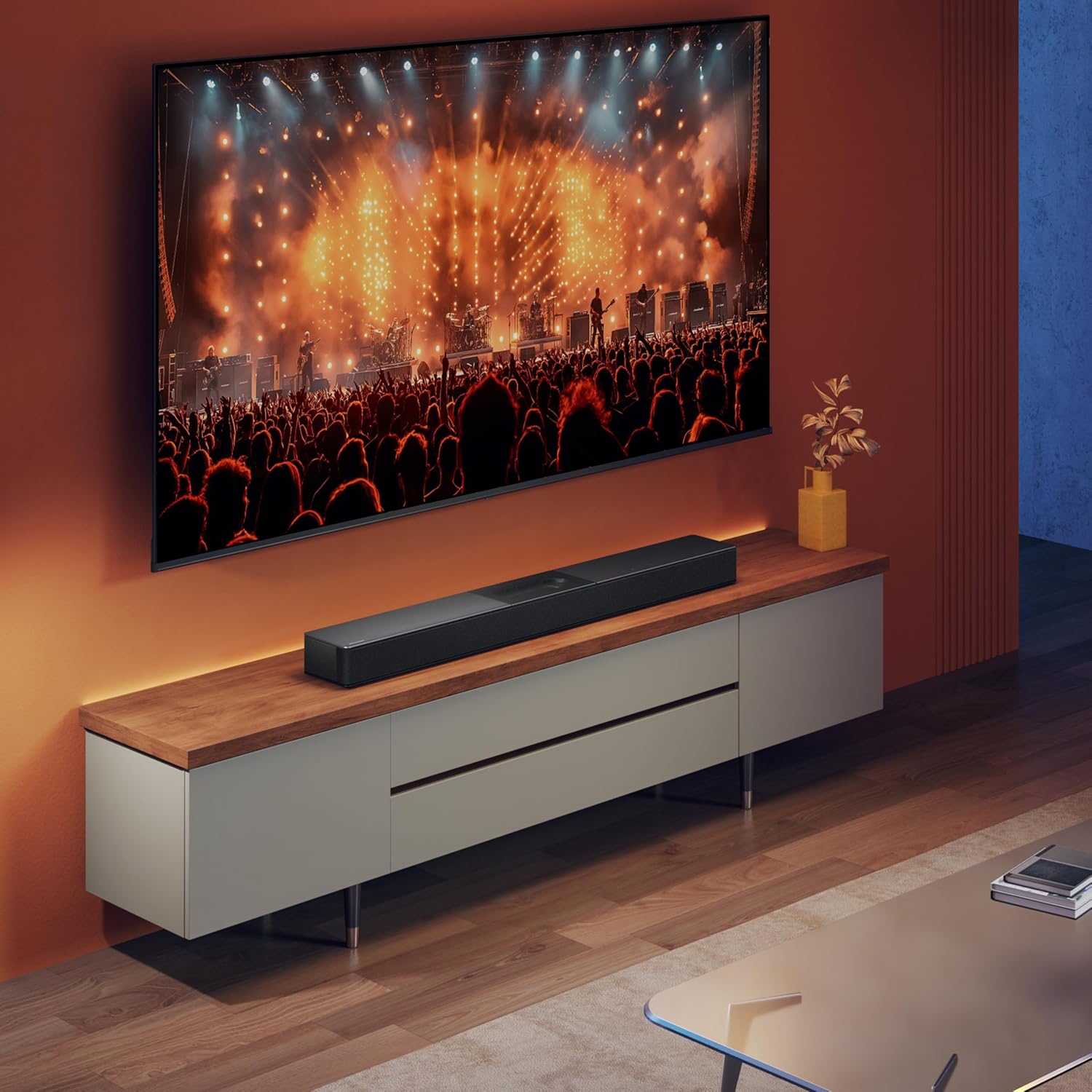 Thumbnail 4 de Hisense HS2000 2.1-Kanal Soundbar mit sichtbarem Built-in-Subwoofer und Dolby Audio