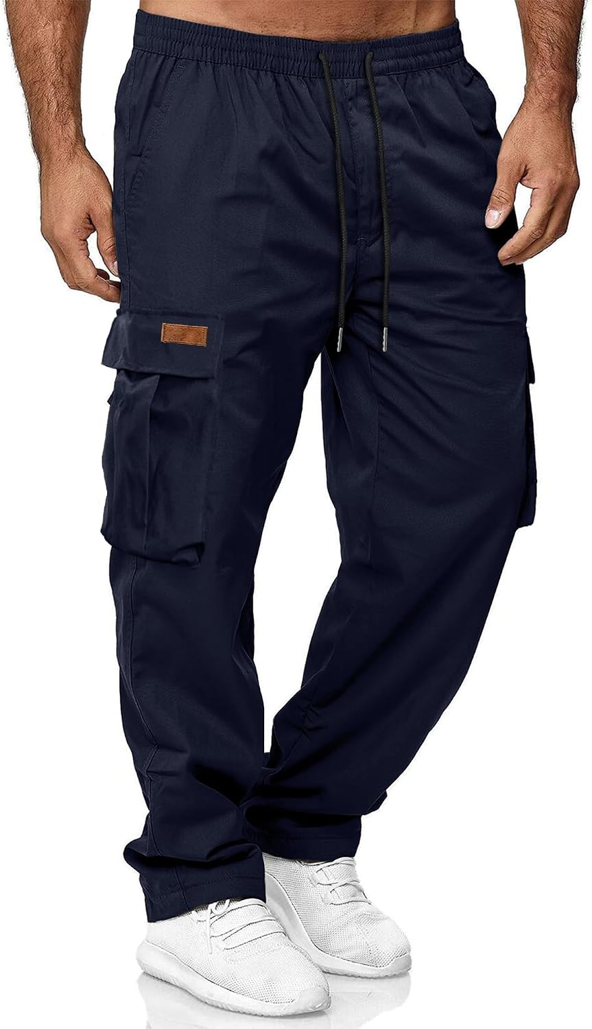 Thumbnail 2 de HOTake Men's Casual Cargo Sweatpants joggers with pockets