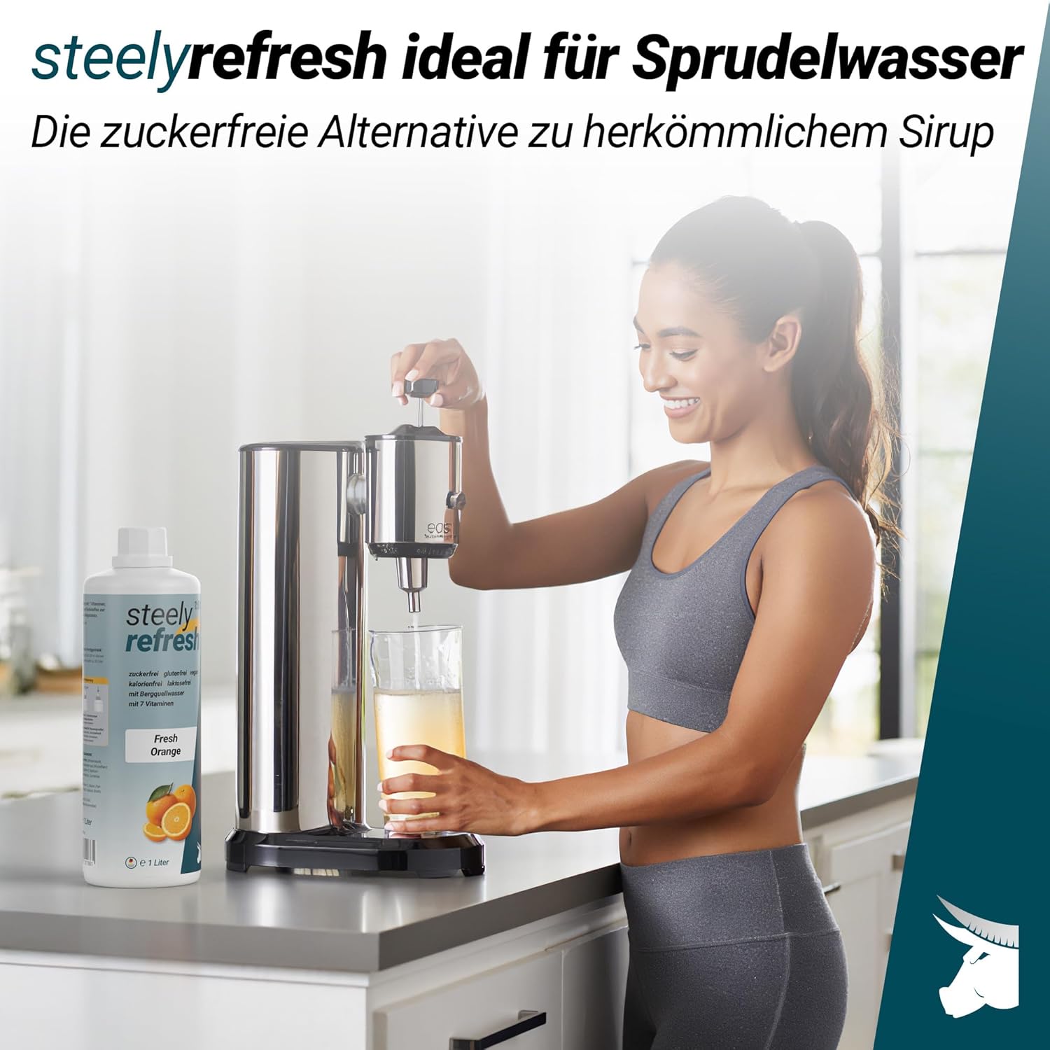 Thumbnail 3 de STEELY SPORTS SteelyRefresh 1L Sirup 🍹