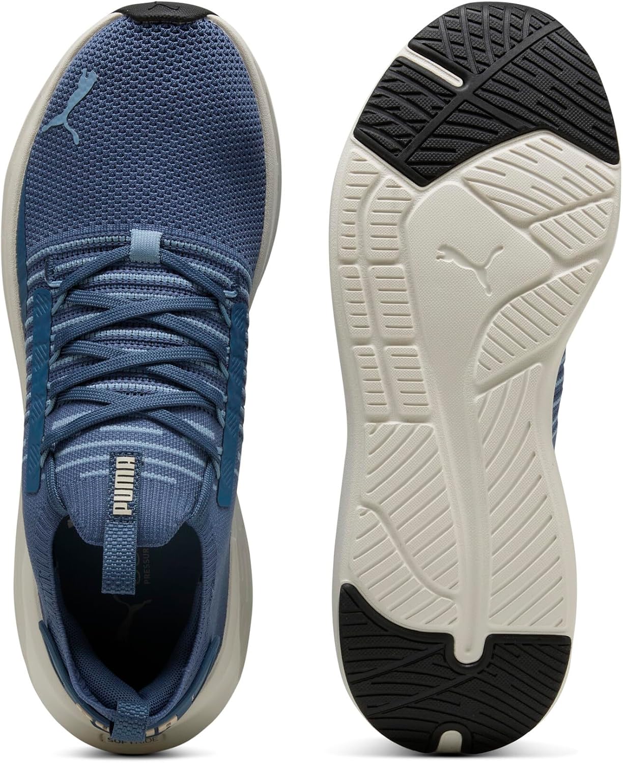 Detalle de PUMA Softride Symmetry Fuzion LS – buty do biegania szosowego z SOFTFOAM+
