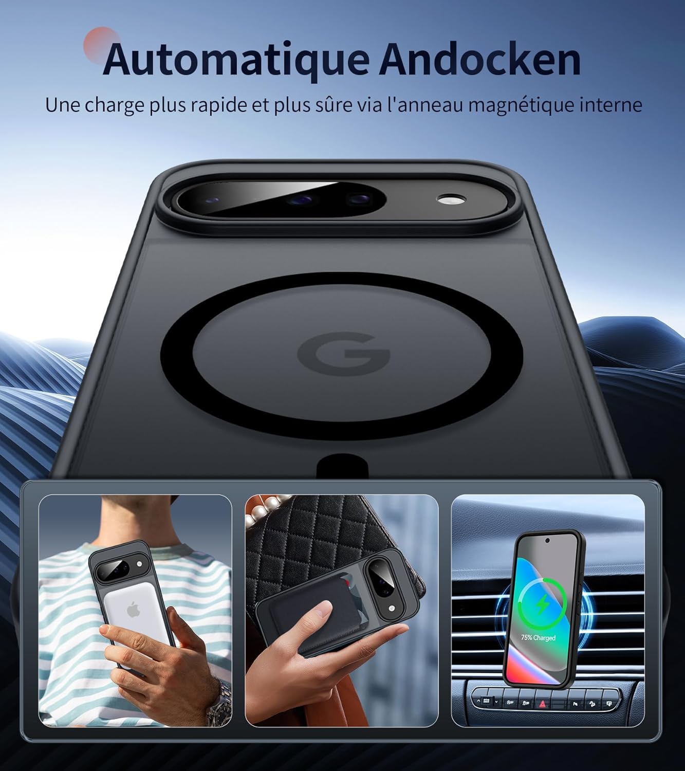 Thumbnail 1 de Opkiegrn Pixel 10/10 Pro/9 Case with 2 Screen Protectors