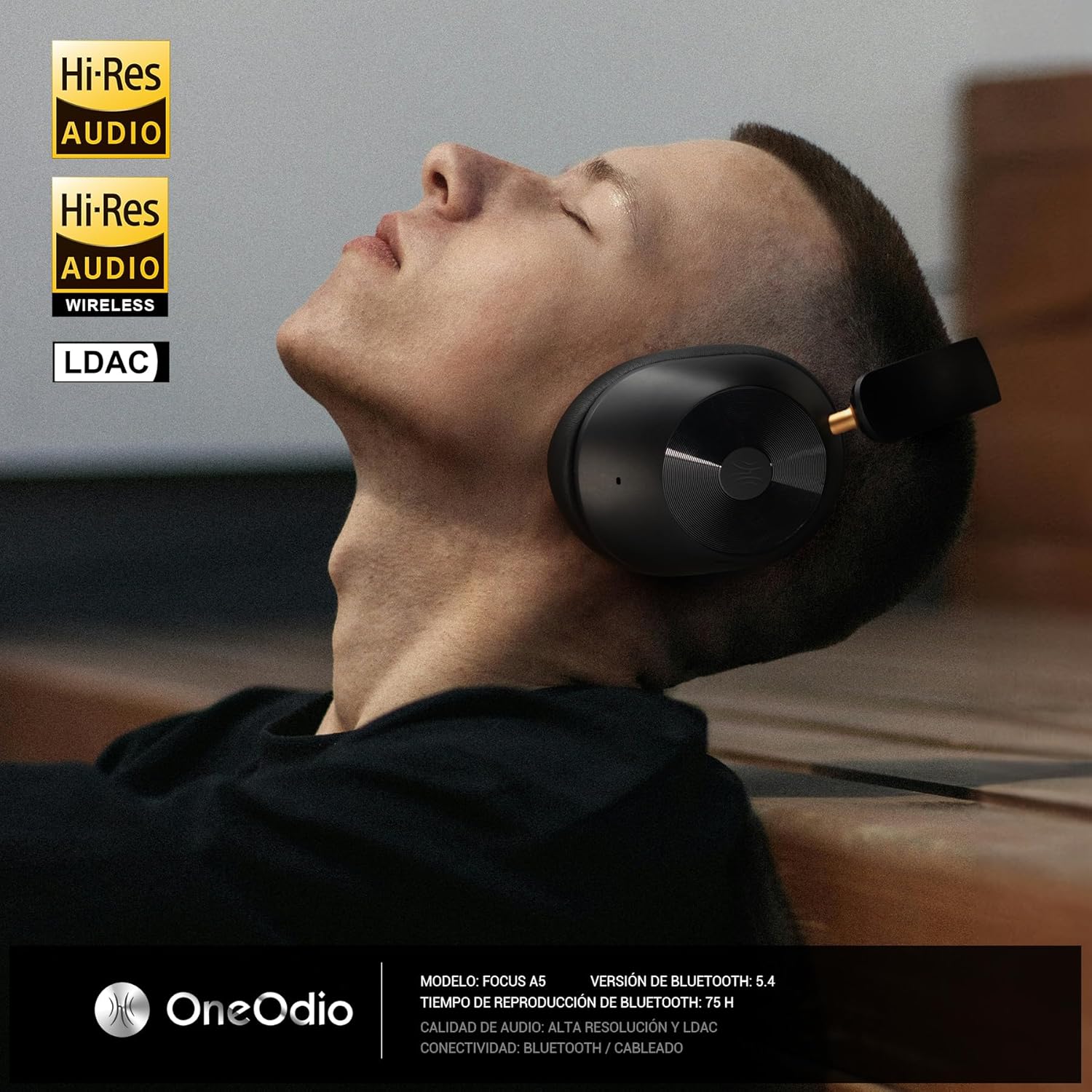 Thumbnail 2 de OneOdio Focus A5: Auriculares Bluetooth 75H 🎧, Cancelación Ruido