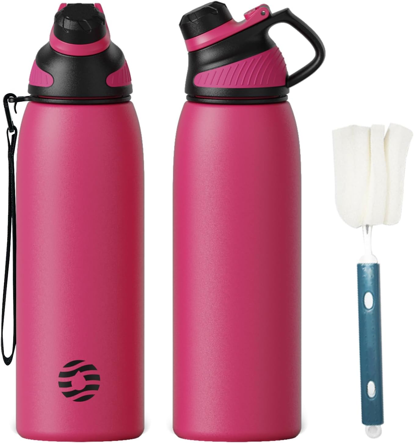Thumbnail 6 de Fjbottle Edelstahl Trinkflasche 1L Magnetdeckel