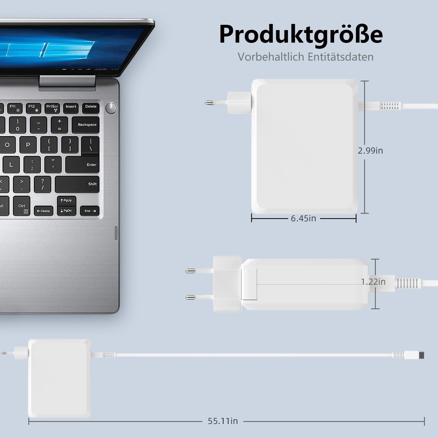 Thumbnail 6 de VUOHOEG 140W USB‑C Netzteil MacBook Pro
