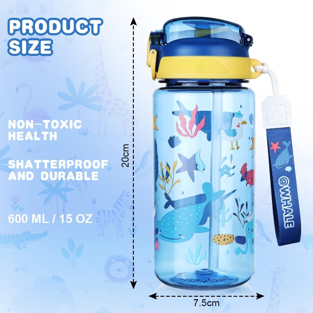 Thumbnail 4 de flintronic 600ml Trinkflasche Kinder 600 ml