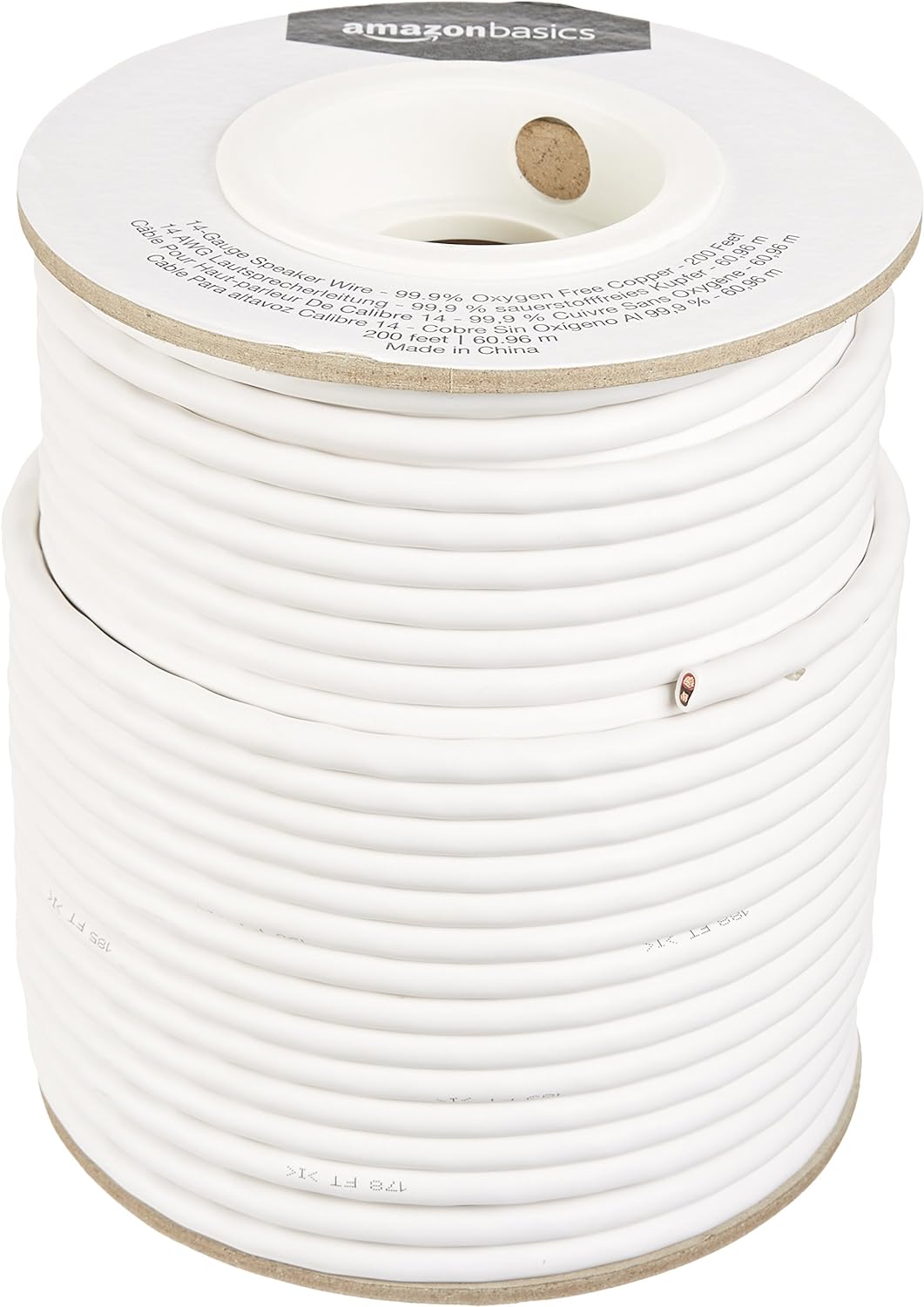 Thumbnail 6 de Amazon Basics Speaker Wire 12 AWG en cuivre OFC sans oxygène – 30,5 m, blanc
