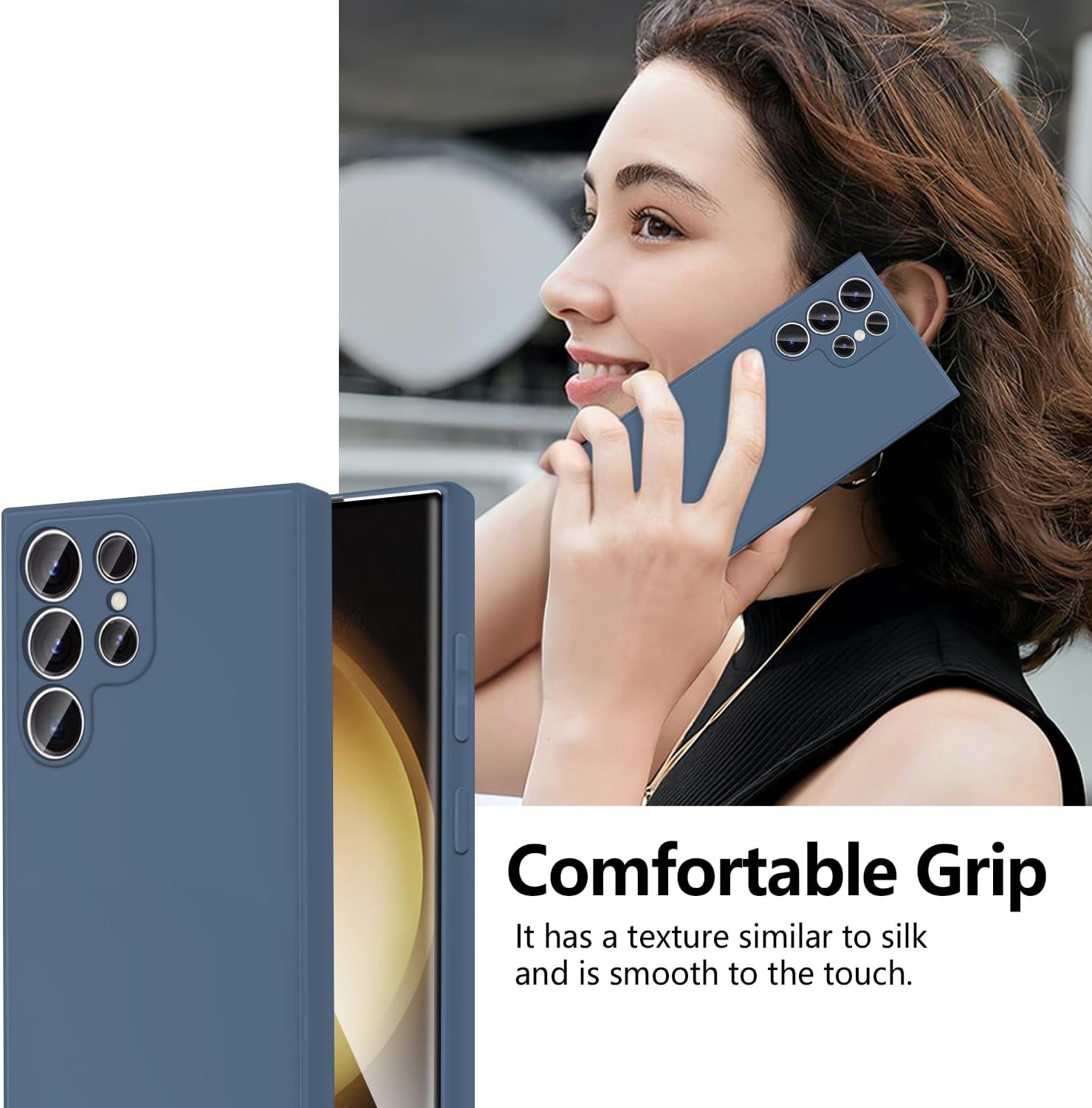 Detalle de NGAASIDAAT phone case for Galaxy S23 Ultra