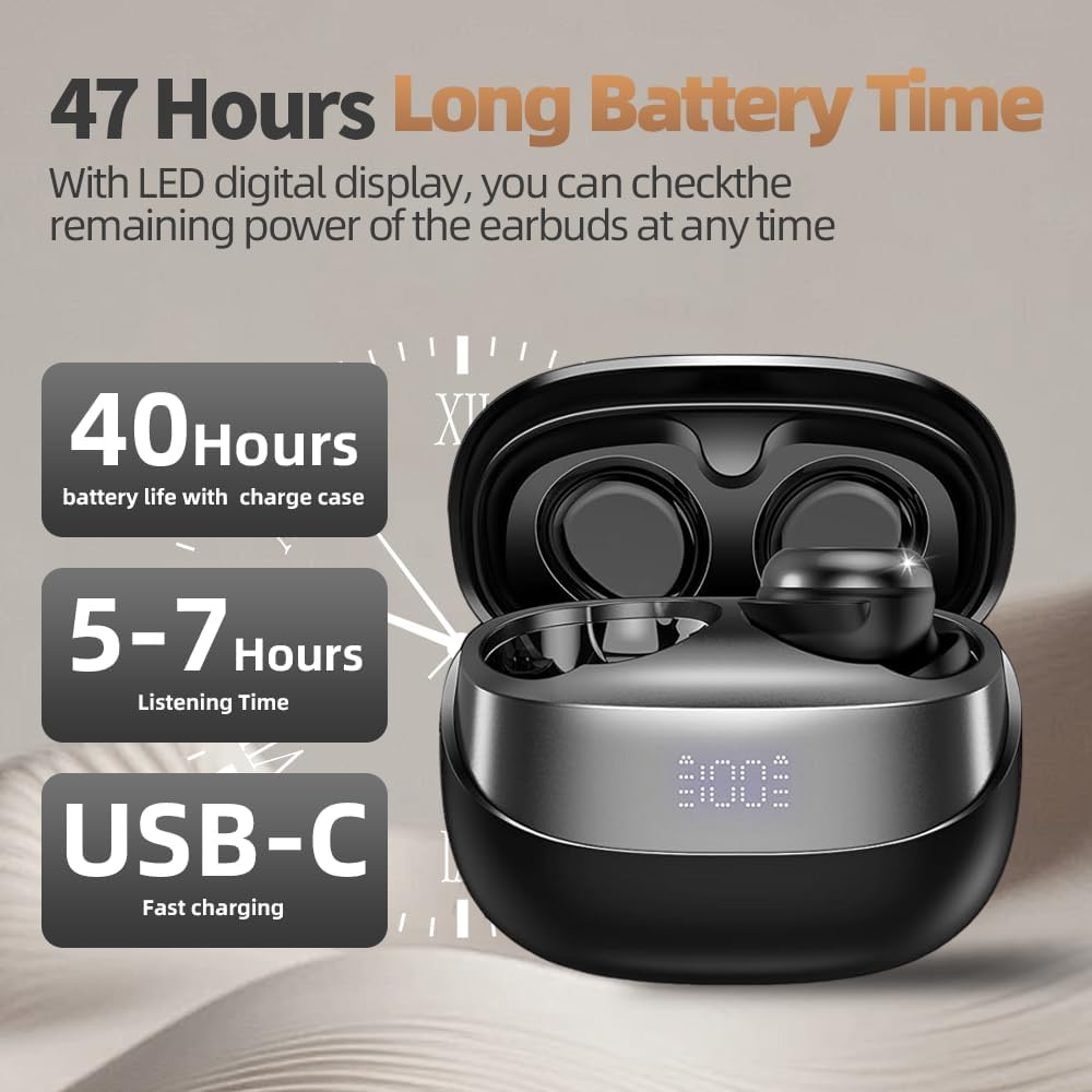 Thumbnail 4 de PWTEK Mini Sleep Earbuds 47 hrs wireless earbuds
