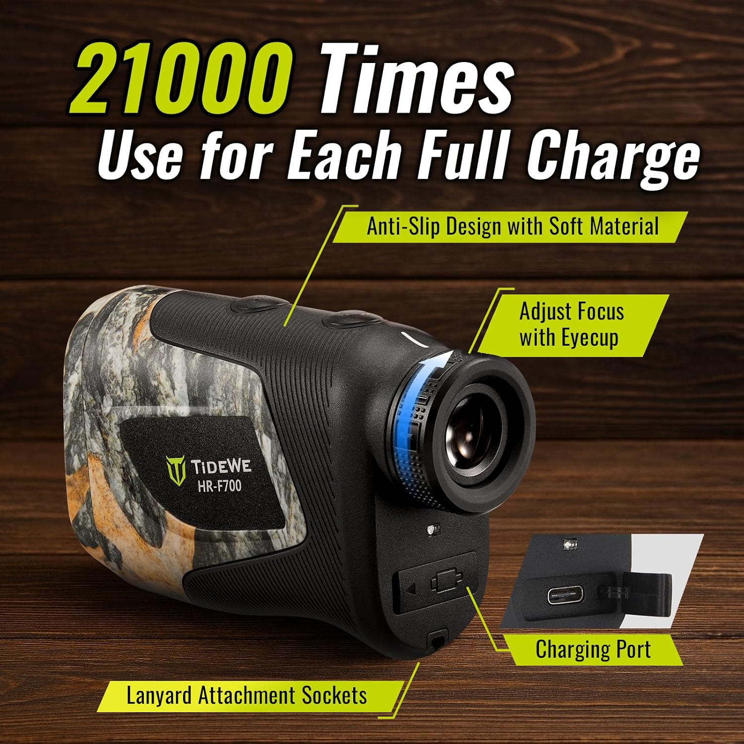 Detalle de TideWe Hunting Rangefinder 6X Magnification