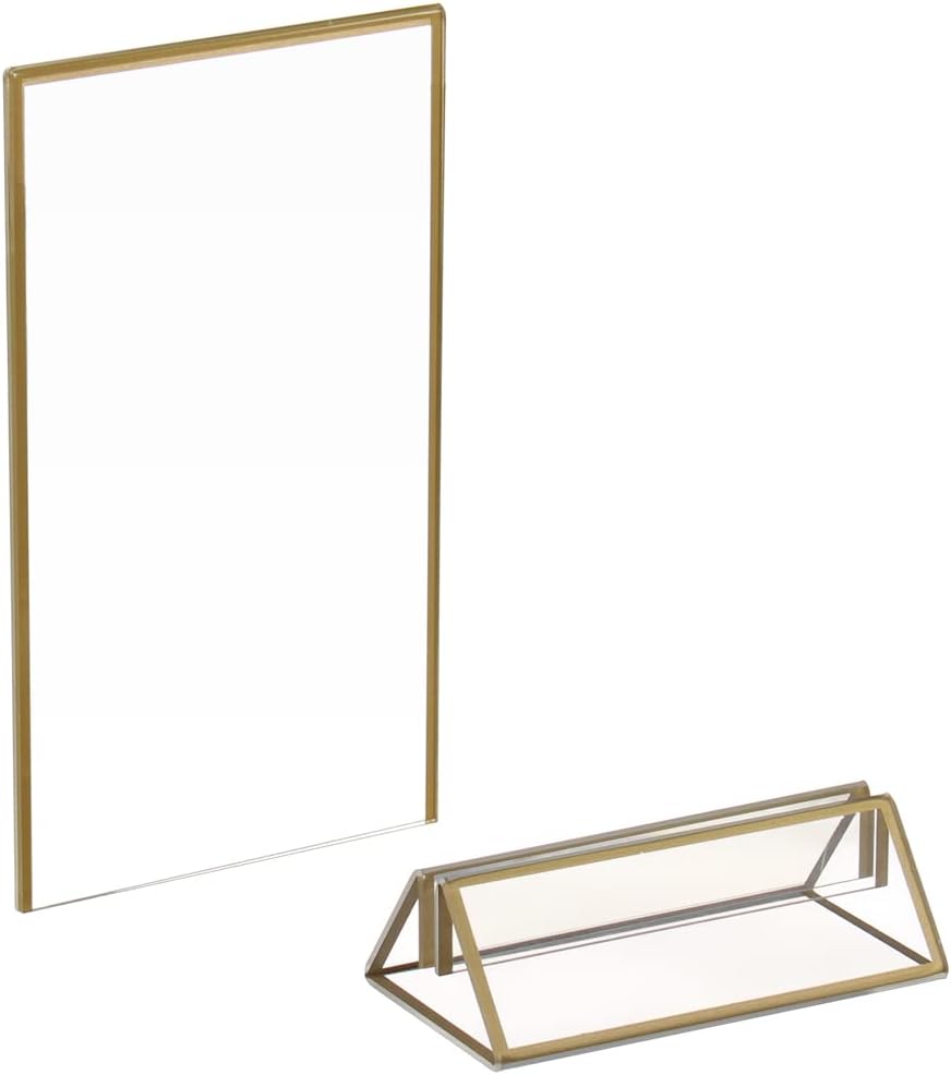 Thumbnail 2 de LUOBAO 5x7 Gold Acrylic Sign Holder 12 Pack 🪧