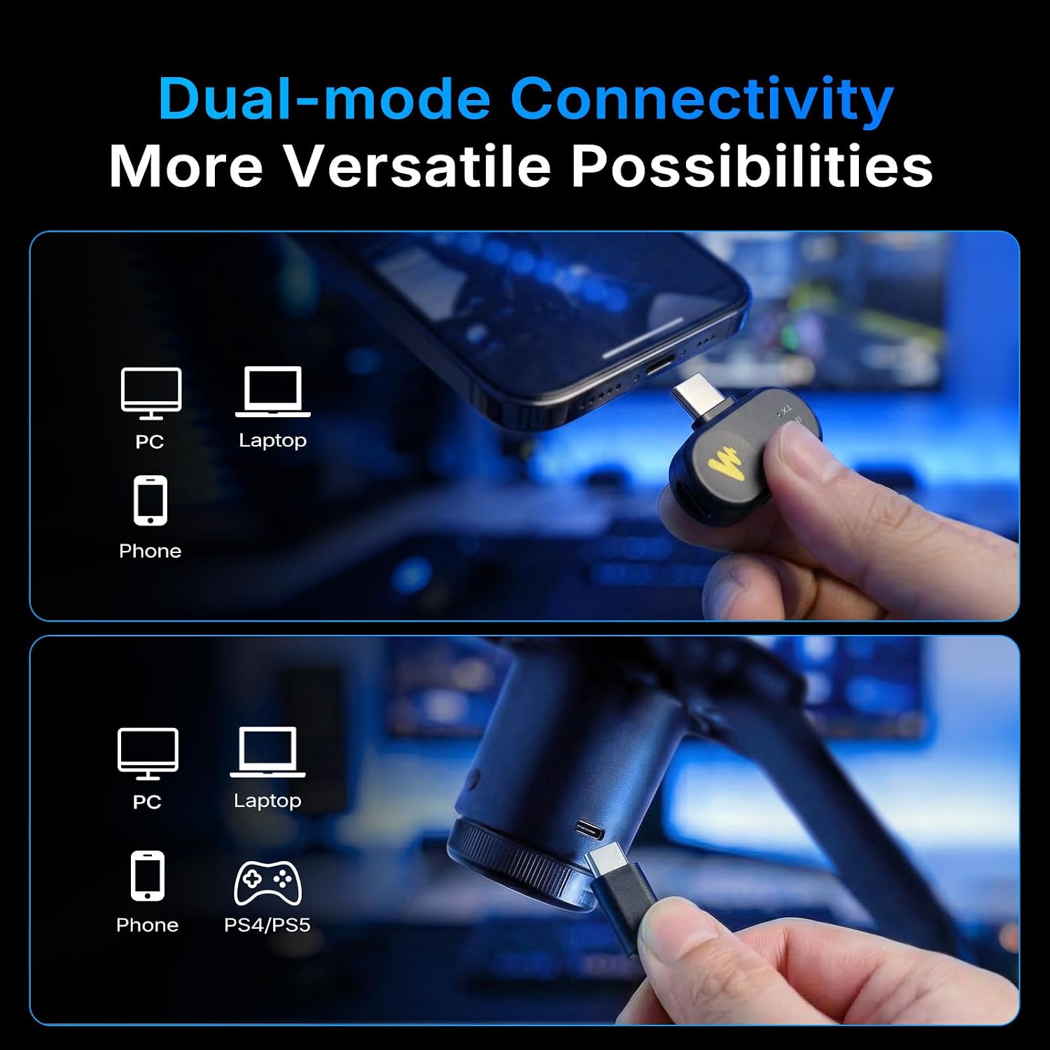 Thumbnail 2 de MAONO Wireless Gaming Microphone DGM20W